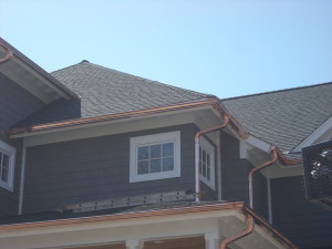 Copper Gutters